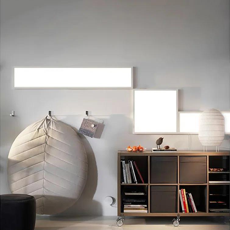 eSenLite Dimmable Square Troffer Ceiling Light