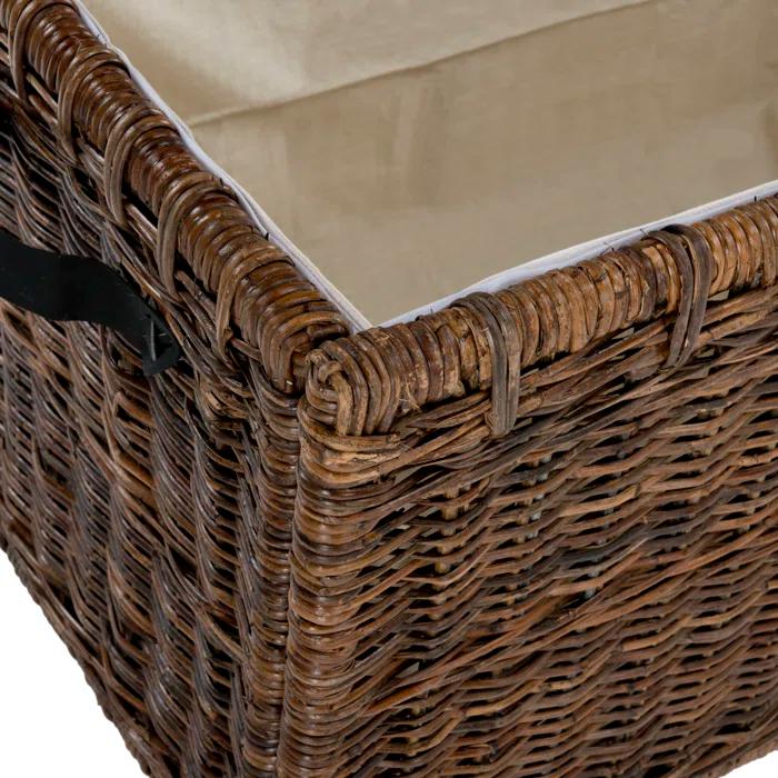 happimess Caden Wicker Trunk & Reviews | Wayfair