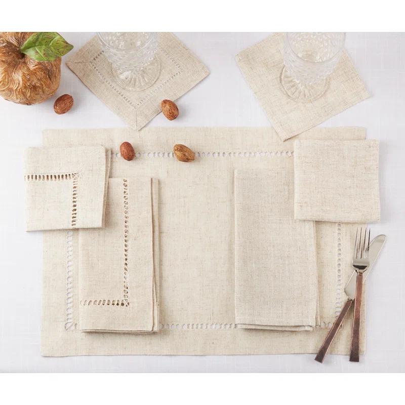 Saro 4 Piece Napkin Set & Reviews | Wayfair