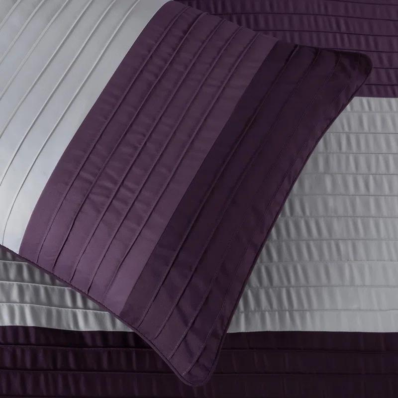 Chezmoi Collection Briar Microfiber Bed in a Bag Comforter Set