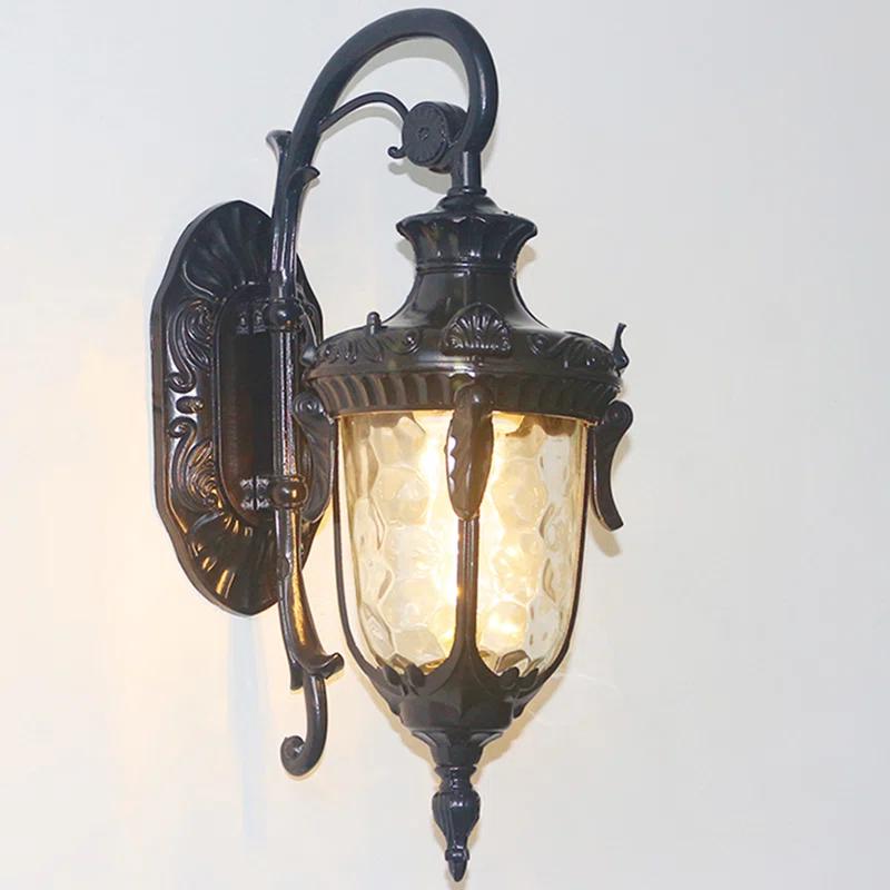 Fleur De Lis Living Stockard 1-Light Waterproof Outdoor Wall Light