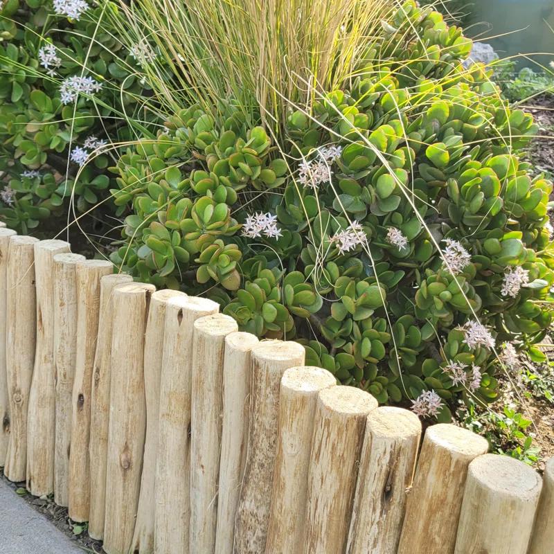 Backyard X-Scapes Eucalyptus Outdoor Garden Borders Wood Lawn Edging