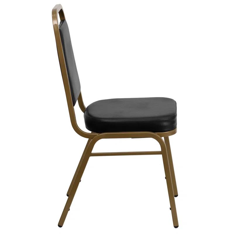 Flash Furniture Amaya Trapezoidal Back Stacking Banquet Chair with 2.5" Thick Seat