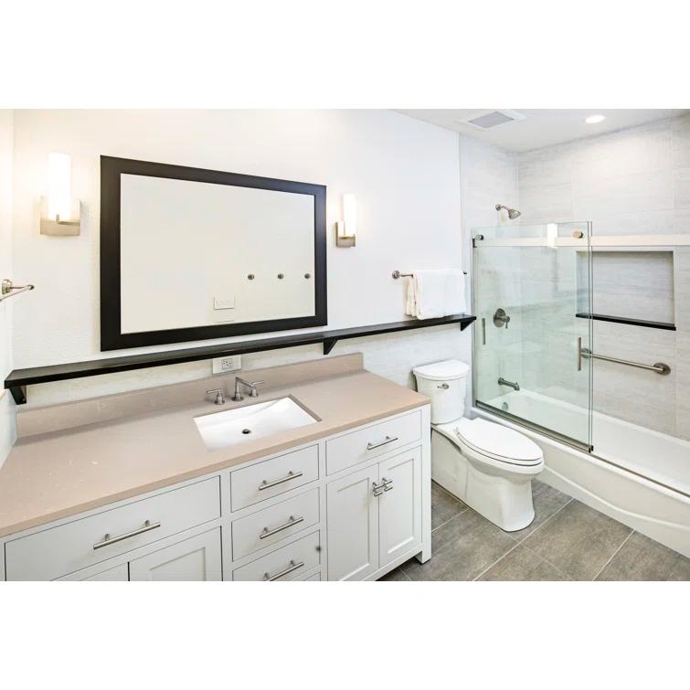 MSI 61 in. W x 22 in. D Bathroom Vanity Top with Single Sink
