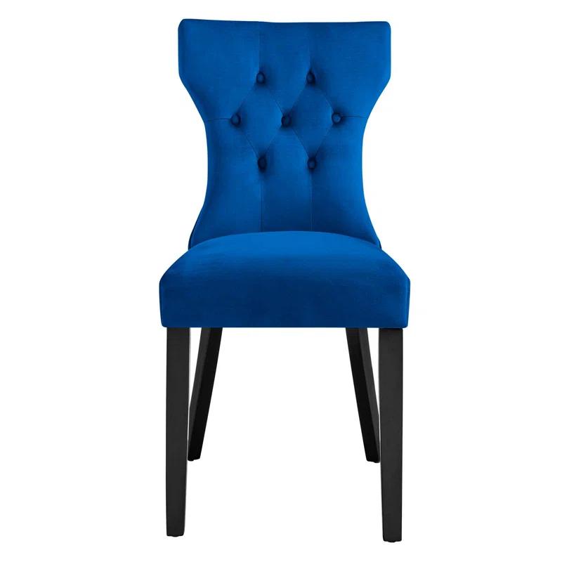 Modway Silhouette Performance Velvet Dining Chairs