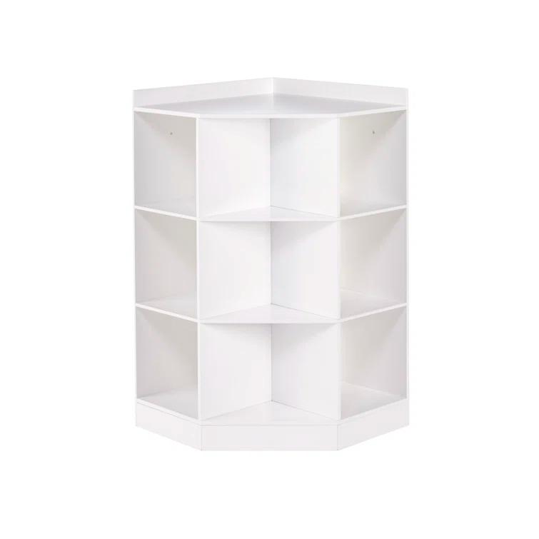 RiverRidge Home RiverRidge Kids Corner Playroom Cabinet with 6 Toy Storage Cubbies and 3 Angled Shelves