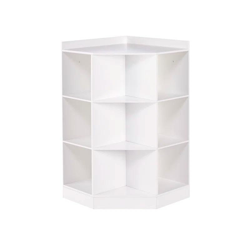 RiverRidge Home RiverRidge Kids Corner Playroom Cabinet with 6 Toy Storage Cubbies and 3 Angled Shelves