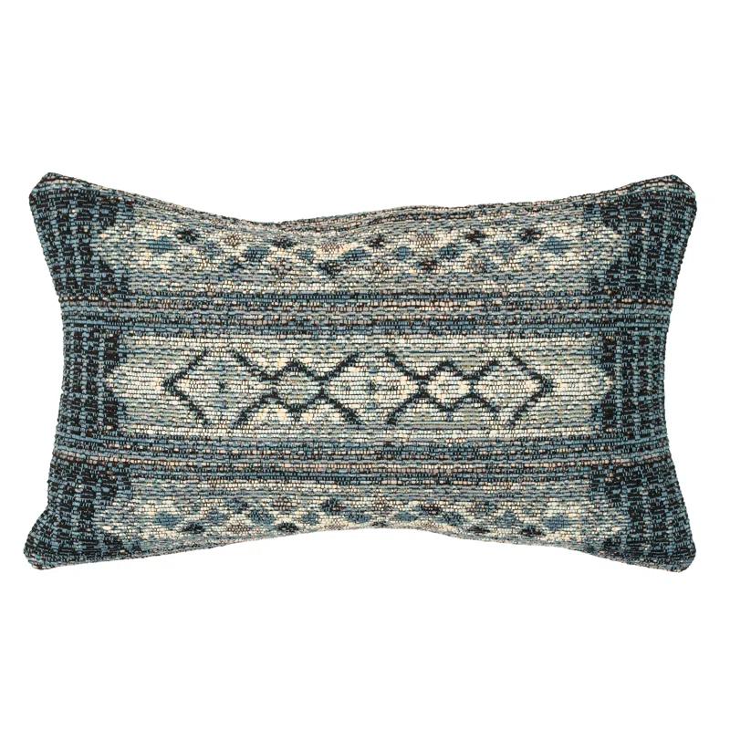 Geometric Indoor/Outdoor Throw Pillow