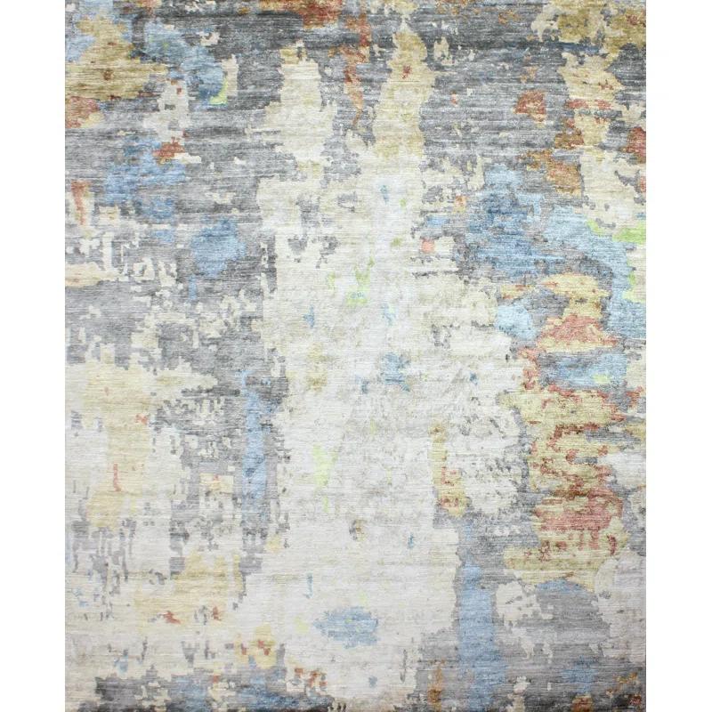 Bashian Rugs Cascade Performance Viscose Abstract Rug