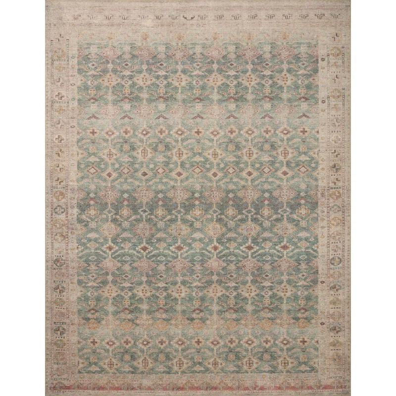 Angela Rose x Loloi Angela Rose x Loloi Aubrey Aqua / Sand Area Rug