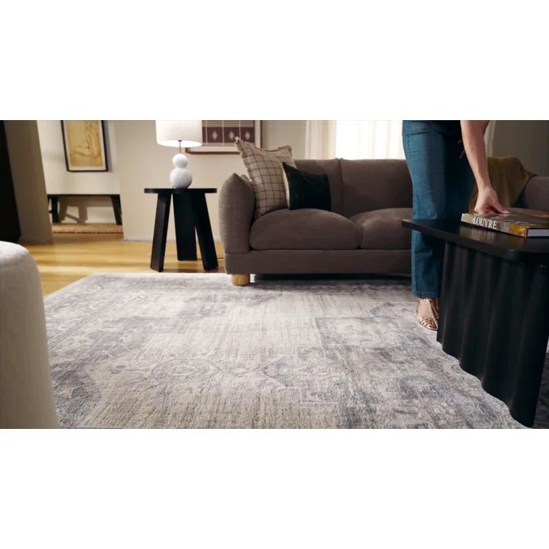 Kelly Clarkson Home Cardy Oriental Cream/Gray Area Rug & Reviews | Wayfair