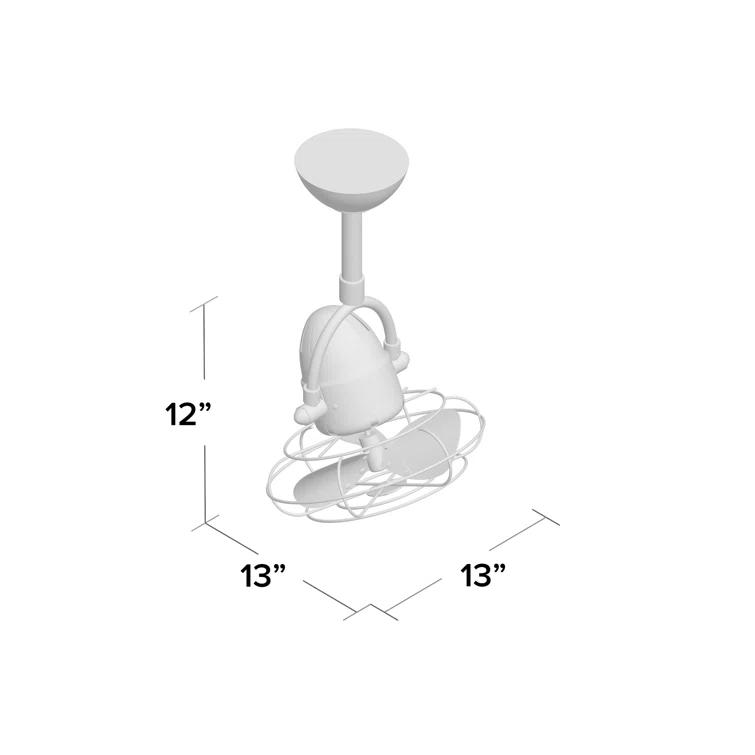 Matthews Fan Company Diane 13'' Ceiling Fan