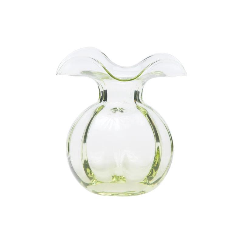 VIETRI Hibiscus Handmade Glass Table Vase