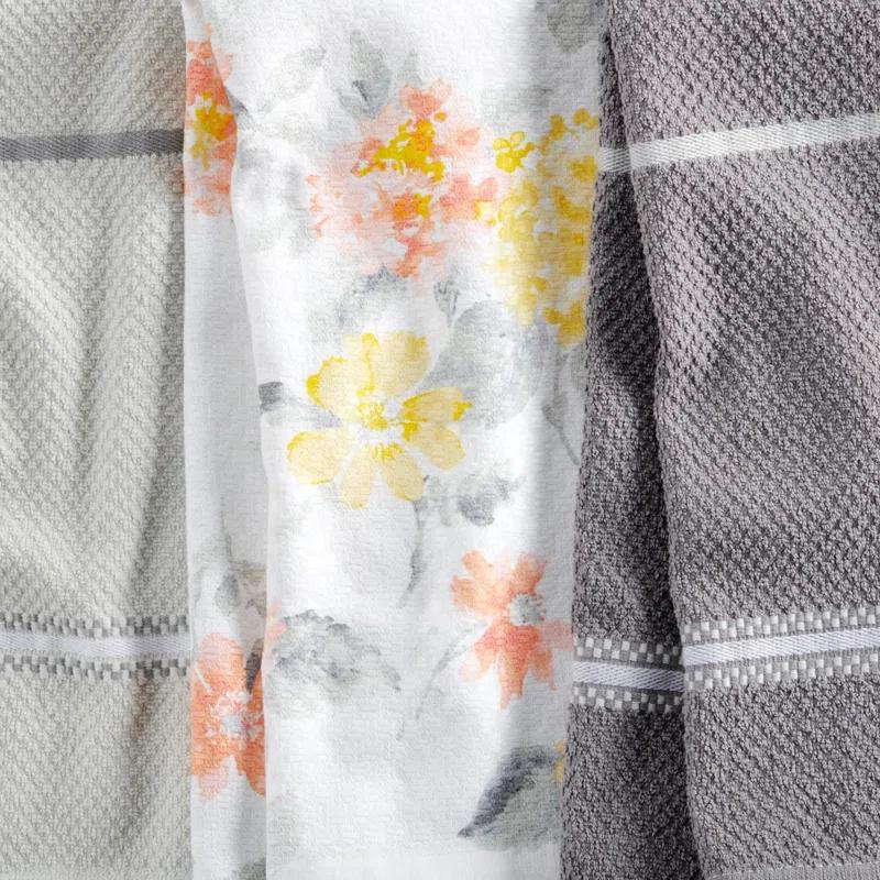 Martha Stewart Martha Stewart Amber Floral Kitchen Towel Set 4-Pack