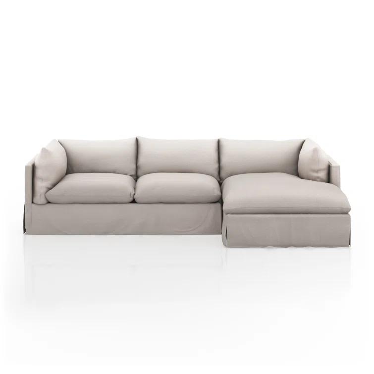 Reggio 2 - Piece Slipcovered Chaise L-Sectional