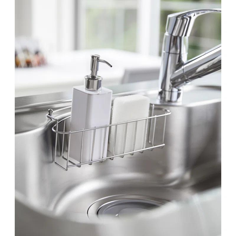 Yamazaki Home Yamazaki Home Refillable Hand Soap Dispenser With Pump, Bathroom, Kitchen, 8.5 fluid oz.