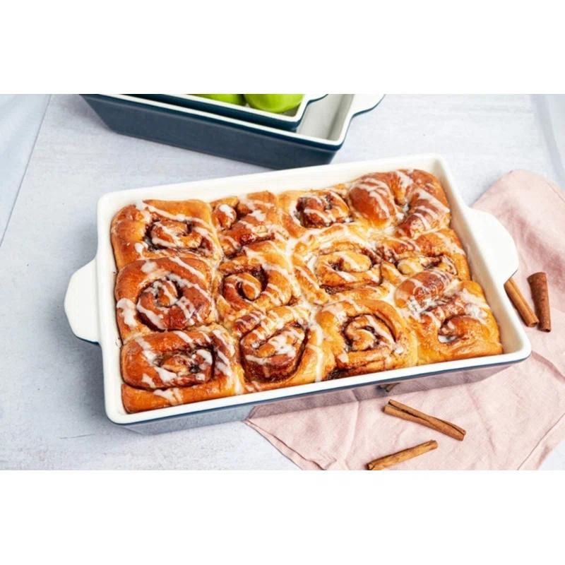 kook Kook 3-Piece Ceramic Bakeware Set