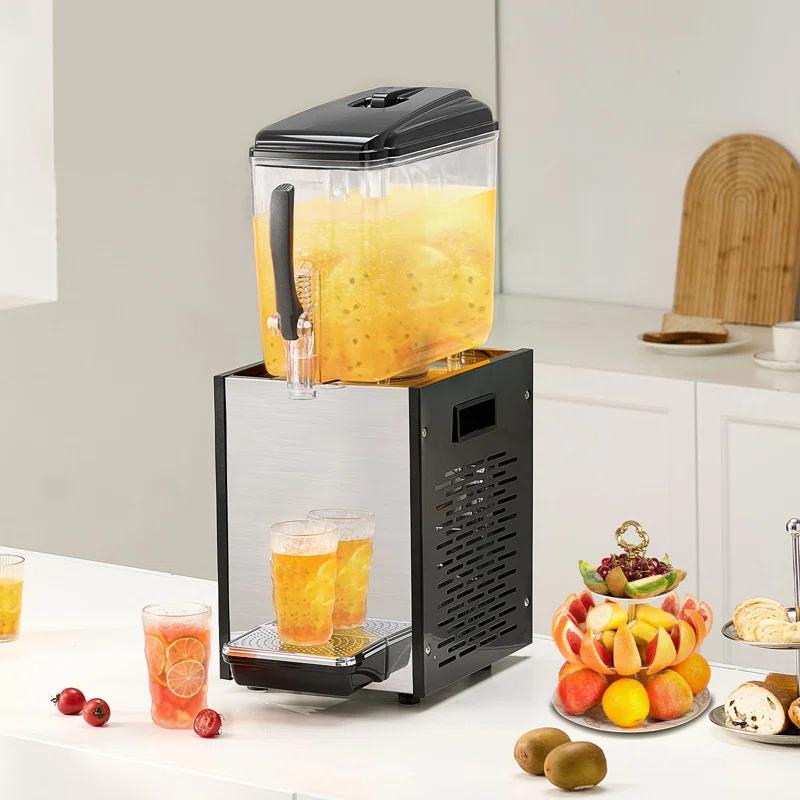 VEVOR Commercial Beverage Dispenser 12L Cold Juice Ice Drink Dispenser for Party