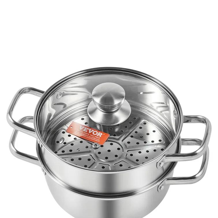 VEVOR Stainless Stee Steamer Pot & Reviews | Wayfair