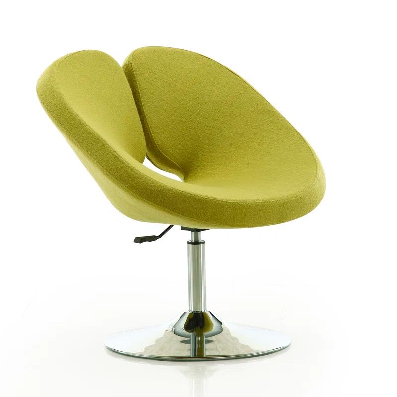 Upper Square™ Mori Upholstered Swivel Barrel Chair (Set of 2)