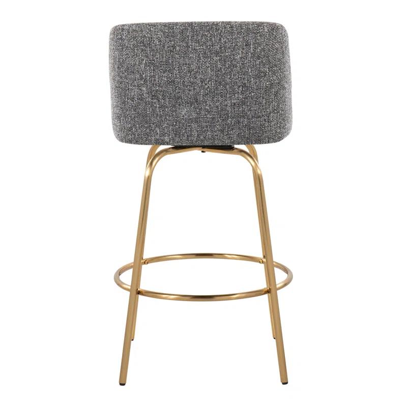 LumiSource Toriano Swivel 26" Counter Stool | Wayfair