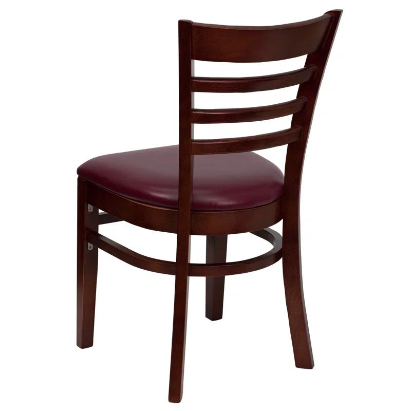 Red Barrel Studio® Ladder Back Wooden Restaurant Chair