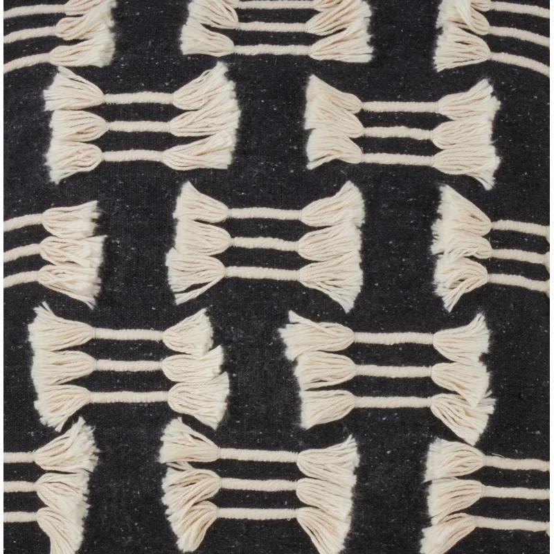 Trois Lignes Collection Cotton Throw Pillow