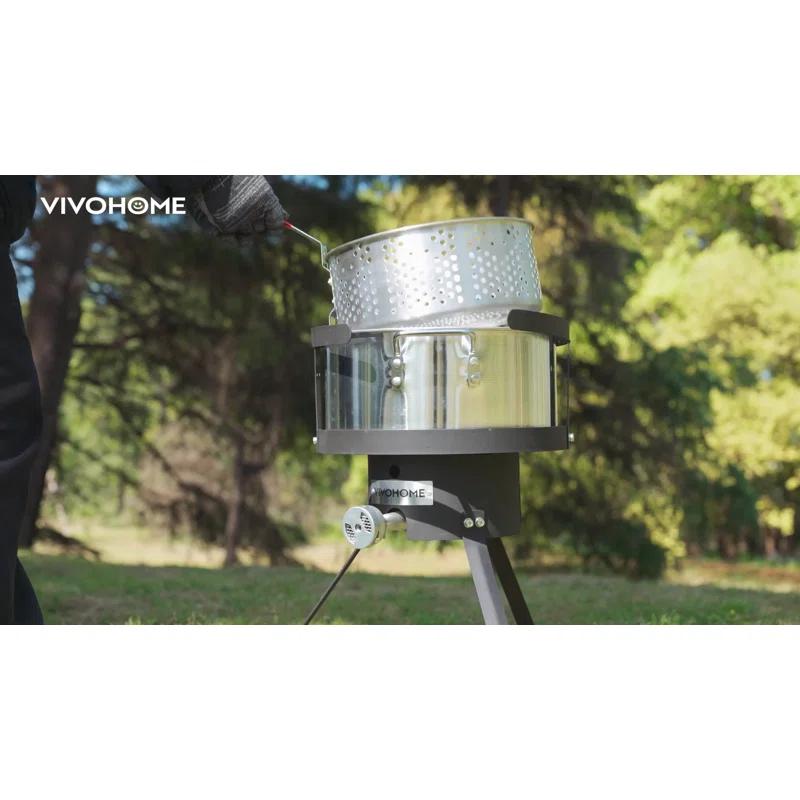 VIVOHOME Specstar Single Burner Liquid Propane Deep Fryer | Wayfair