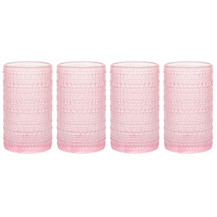 Home Essentials and Beyond Halo Set Of Four 15Oz Highball (Set of 4)