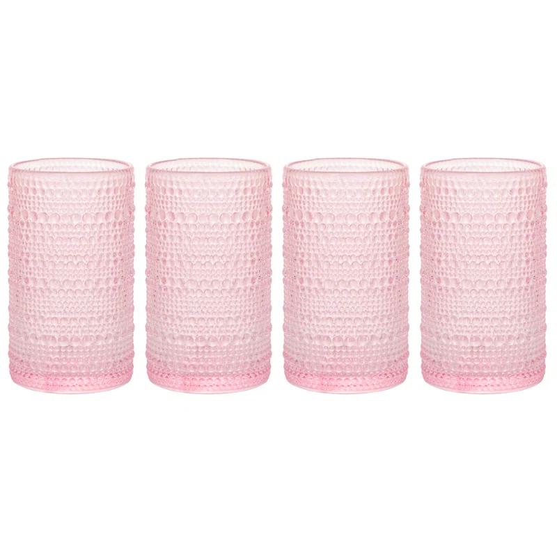 Home Essentials and Beyond Halo Set Of Four 15Oz Highball (Set of 4)