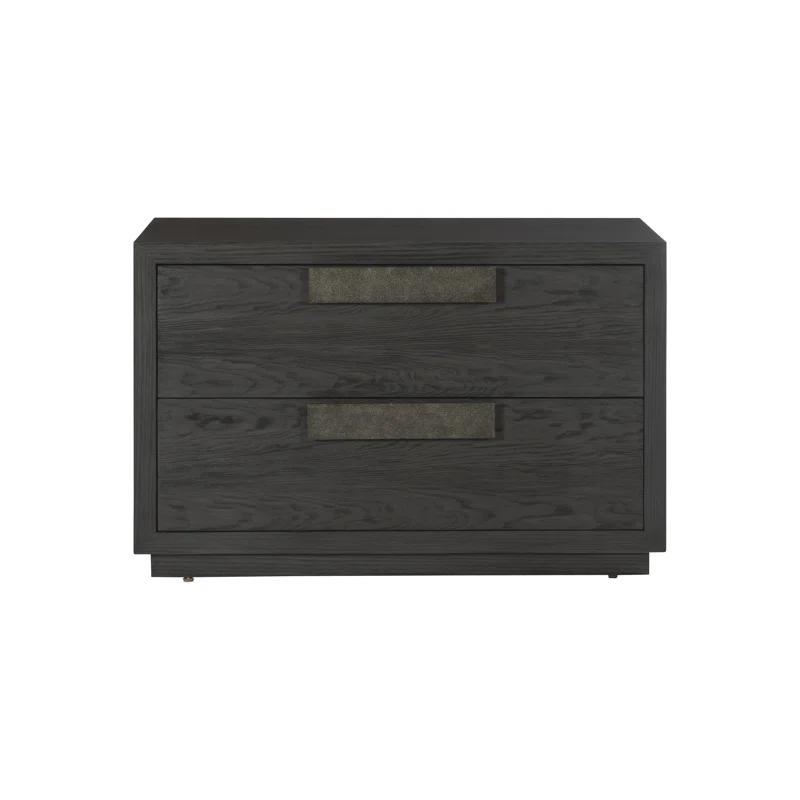Keali 2 - Drawer Nightstand in Ebonized Pine