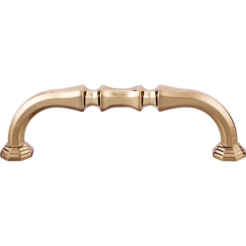 Honey Bronze 3 3/4" Modern Appliance Handle with Mounting Hardware