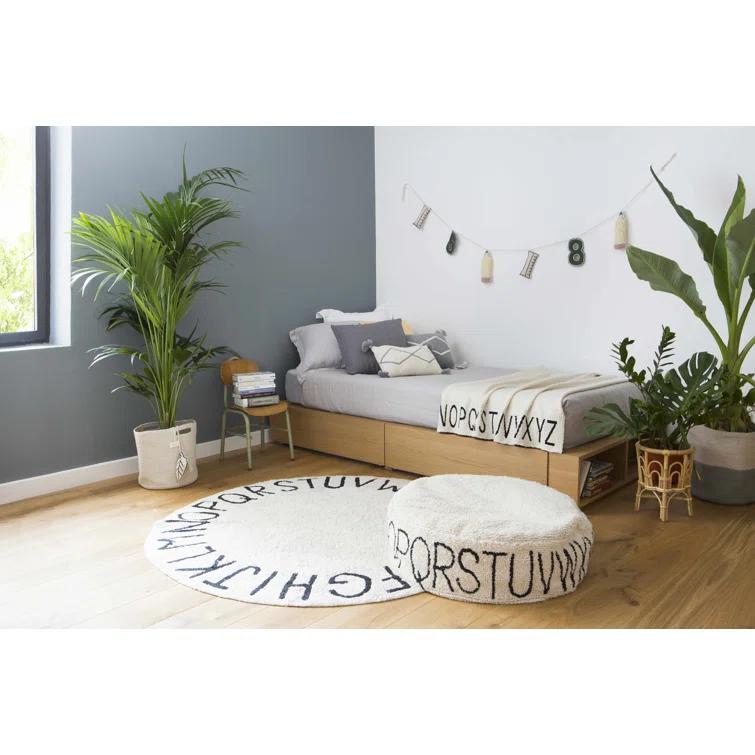 Lorena Canals ABC Upholstered Pouf