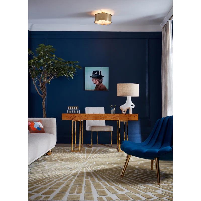 Jonathan Adler Bond Executive Desk - Burled Mappa