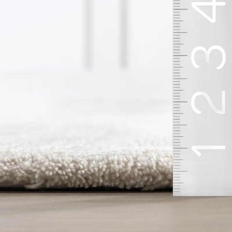 Latitude Run® Gaia New Zealand Wool Shag Area Rug