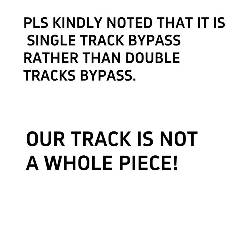 Lazio LAZ Single Bypass Double Door Barn Door Hardware Kit