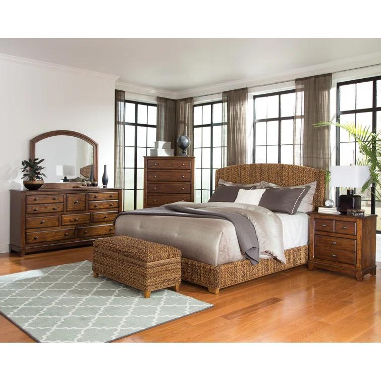 Arleen Rattan Bed