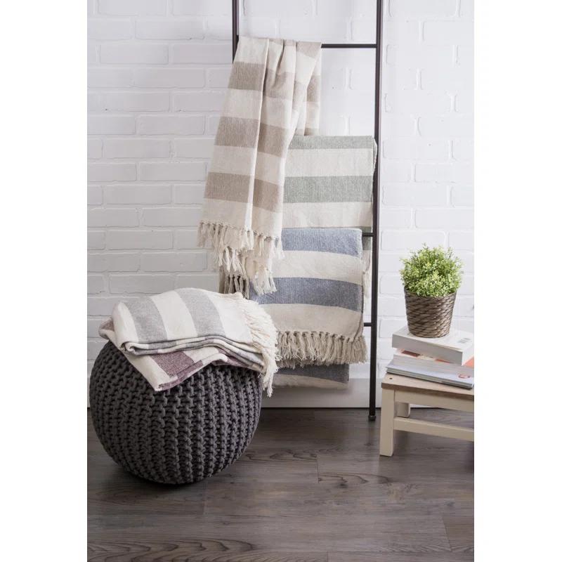 Dll Hand Woven Throw Blanket
