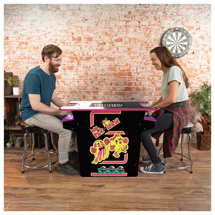 Arcade 1Up Arcade1Up Ms. Pac-Man 40th Anniversary Head-to-Head Black Series Edition Table