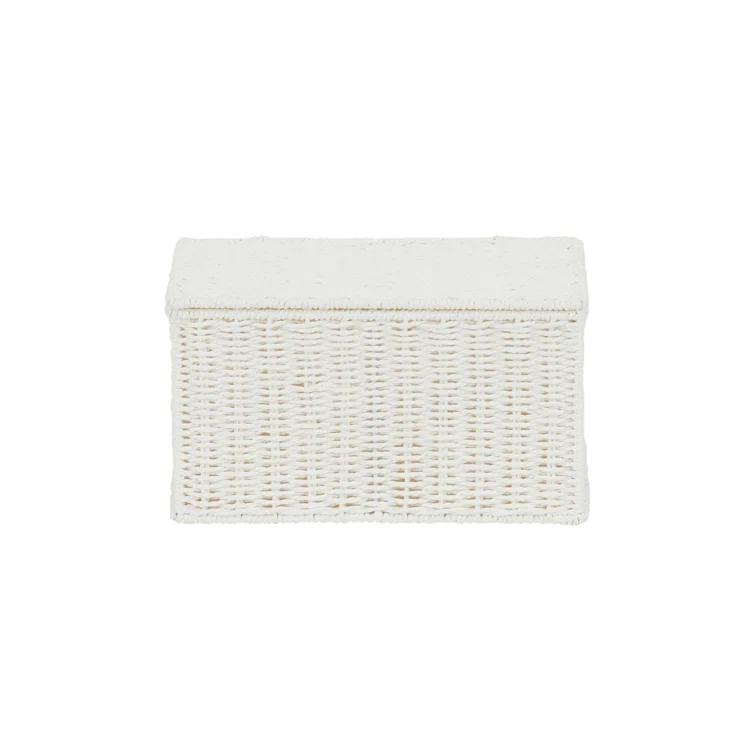 Household Essentials Paper Rope Wicker Box & Reviews | Wayfair
