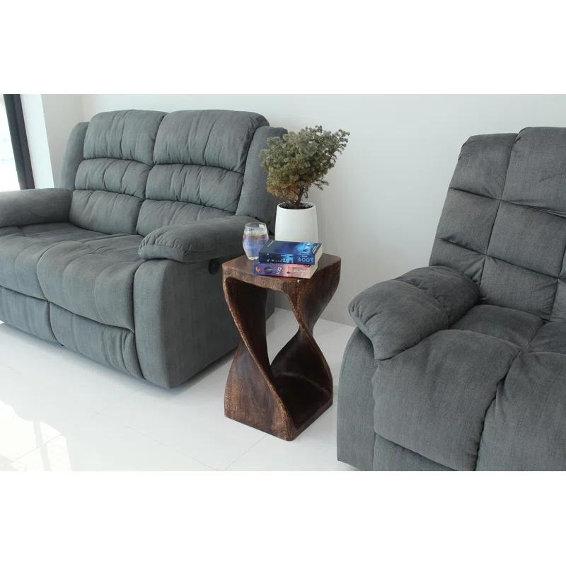 Strata Furniture Solid Wood End Table