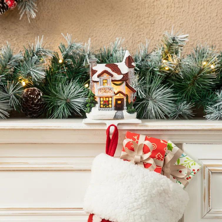 Glitzhome House Stocking Holder