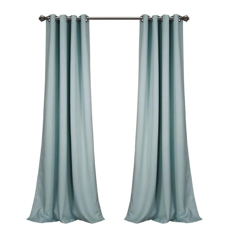 Torre & Tagus Insulated Polyester Blackout Curtain Pair (Set of 2)