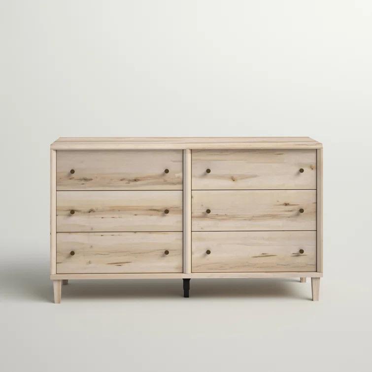 Anders 6-Drawer Wood Dresser