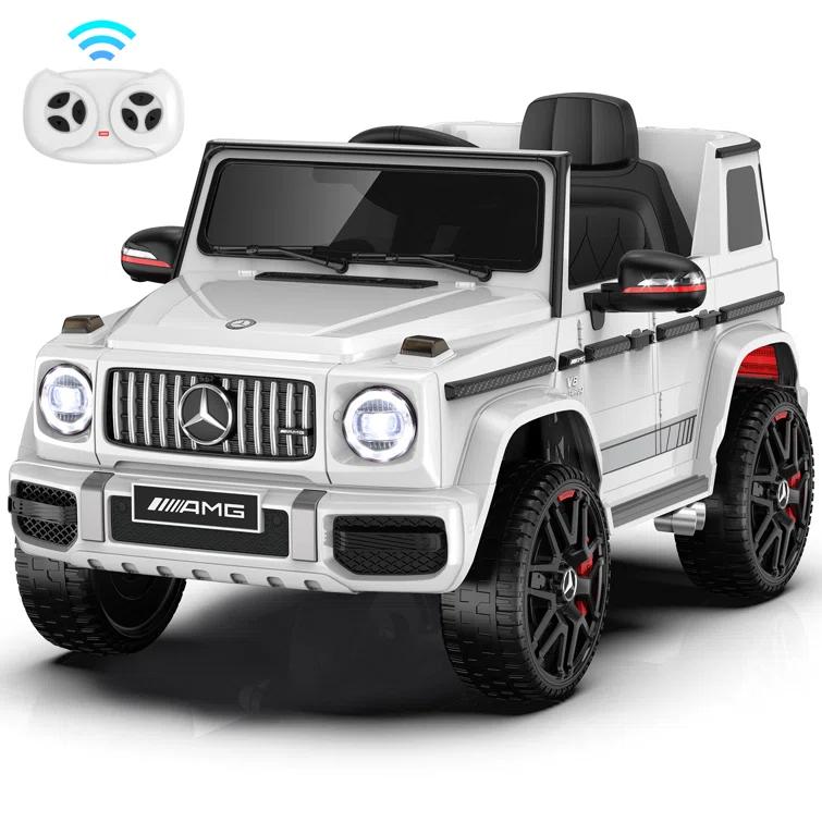 ANPABO ANPABO 24V 4WD Licensed Mercedes-Benz G63 Ride On Kids Car, Remote Control with Low Battery Voice Prompt