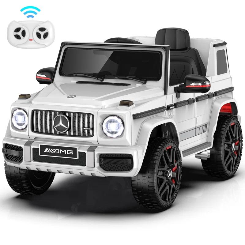 ANPABO ANPABO 24V 4WD Licensed Mercedes-Benz G63 Ride On Kids Car, Remote Control with Low Battery Voice Prompt