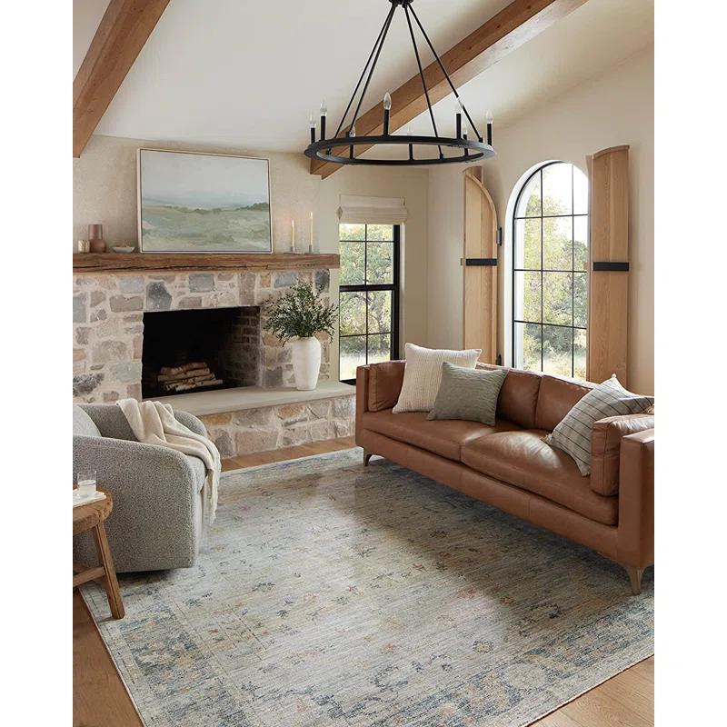 Magnolia Home by Joanna Gaines x Loloi Magnolia Home By Joanna Gaines X Loloi Millie Slate Area Rug