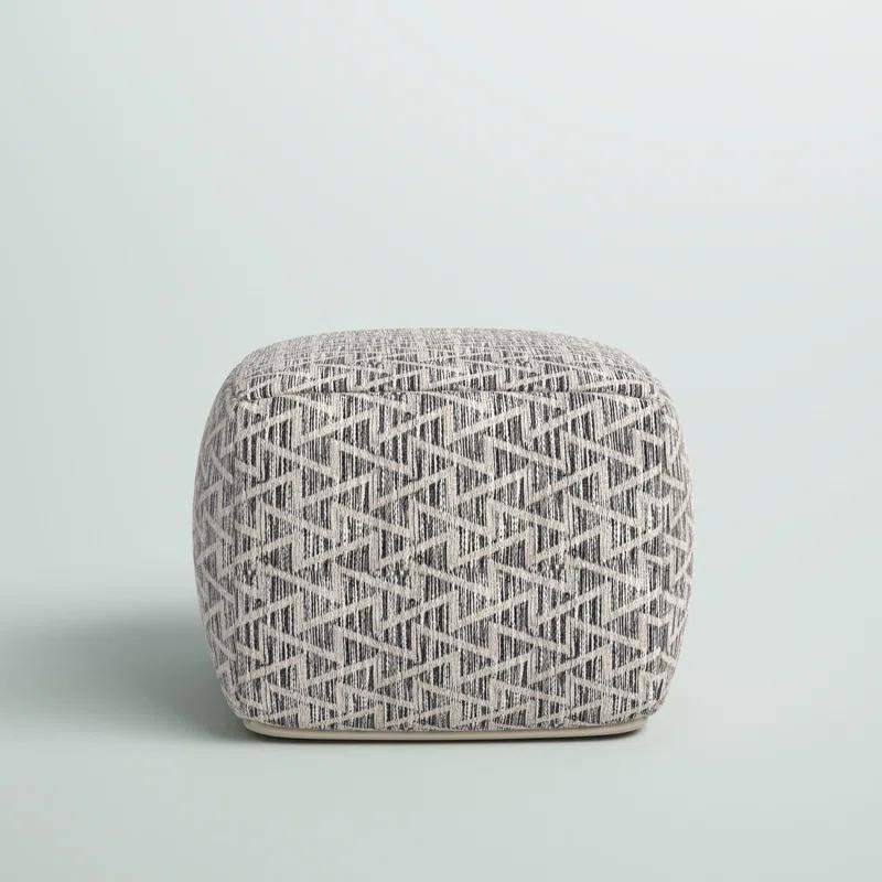 Union Rustic Jibria Upholstered Pouf