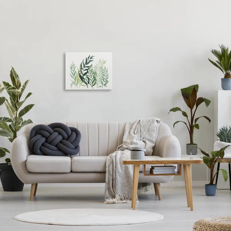 Stupell Industries " Layered Plant Leaves Botanical " by Grace Popp
