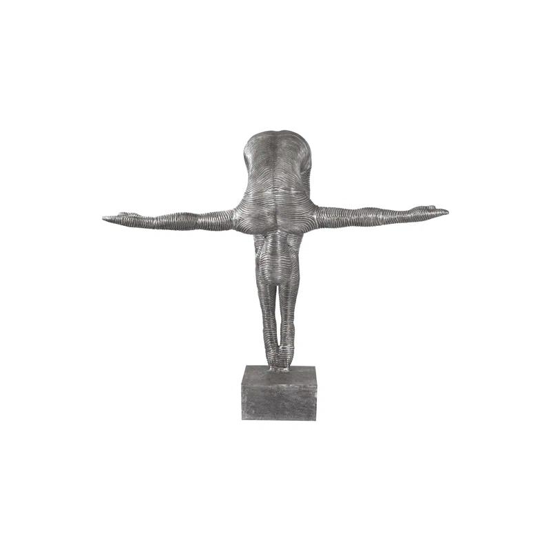 Aluminum Diving Statue